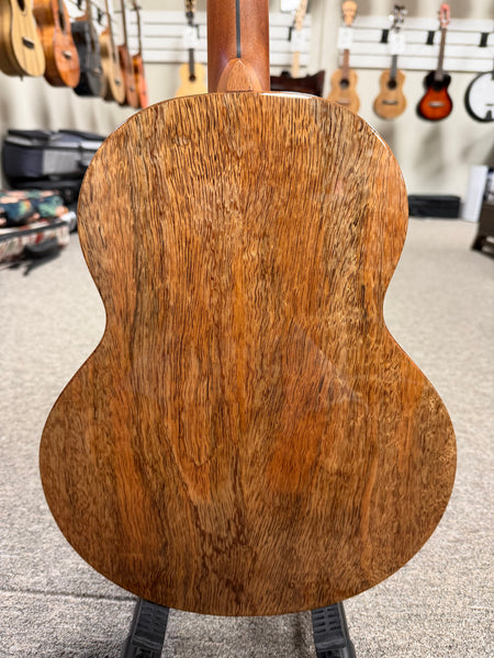 Flight Fireball Solid Mango Electric Baritone Ukulele w/Case - Pre Loved