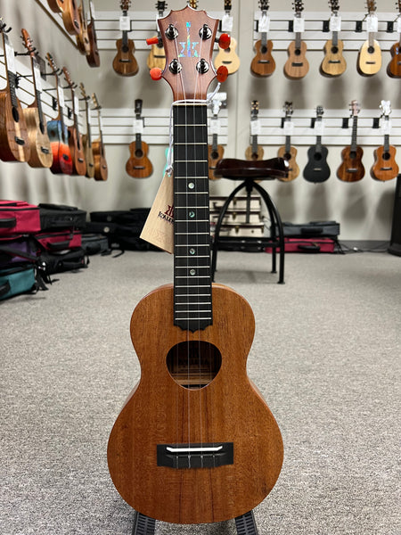 KoAloha KCM-10 Solid Koa Pikake Concert Ukulele w/Case #2 - Made in Hawaii