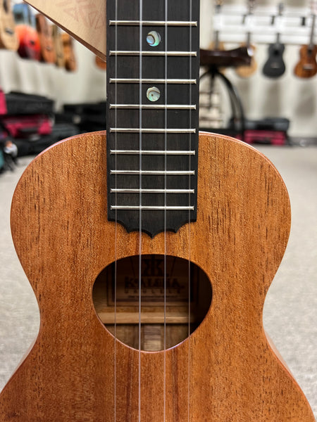 KoAloha KCM-10 Solid Koa Pikake Concert Ukulele w/Case #2 - Made in Hawaii