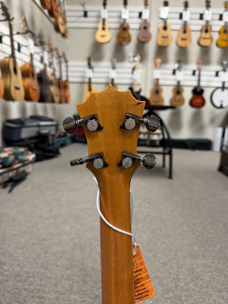 KoAloha KSM-01 Solid Koa Pineapple Soprano Ukulele w/Case #2 - Made in Hawaii