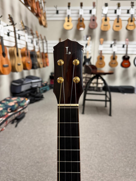 Lichty Solid Spruce/Indian Rosewood Custom Super Tenor Ukulele w/Case - Pre Loved