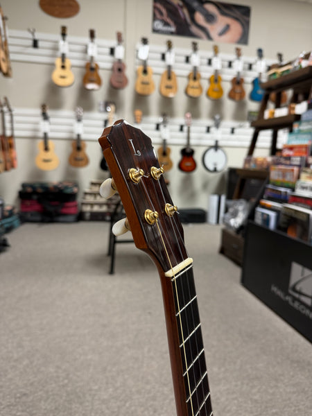 Lichty Solid Spruce/Indian Rosewood Custom Super Tenor Ukulele w/Case - Pre Loved
