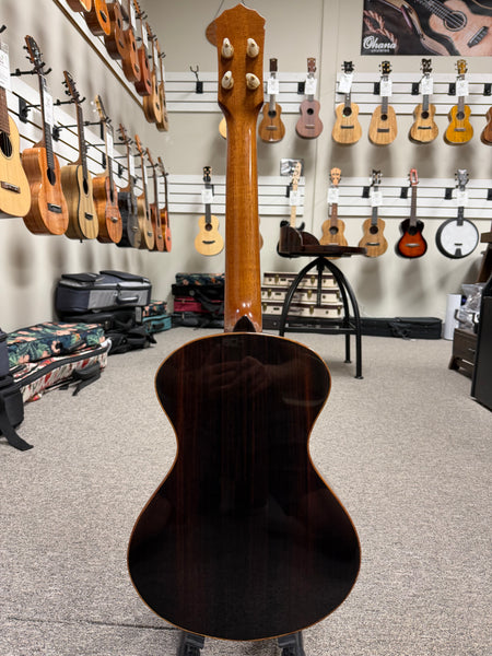 Lichty Solid Spruce/Indian Rosewood Custom Super Tenor Ukulele w/Case - Pre Loved
