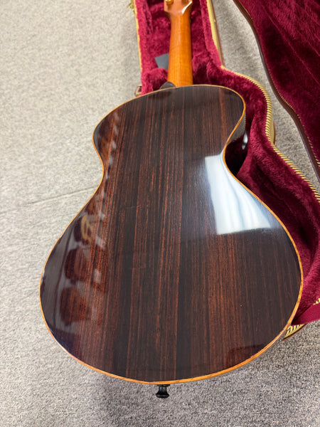 Lichty Solid Spruce/Indian Rosewood Custom Super Tenor Ukulele w/Case - Pre Loved