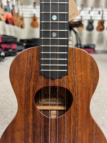 KoAloha KCM-10 Solid Koa Pikake Concert Ukulele w/Case #4 - Made in Hawaii