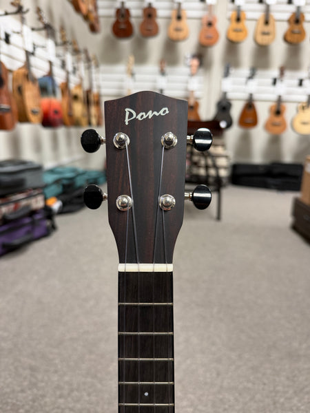 Pono AC Solid Acacia Concert Ukulele