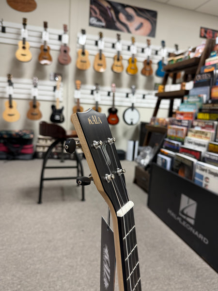 KALA KA-WF-AFM-B Solid Maple Baritone Ukulele w/Case - Waterfall Series