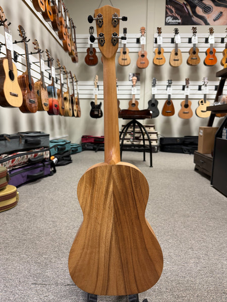 Pono AB-K Solid Acacia Baritone Ukulele - Kalele Series