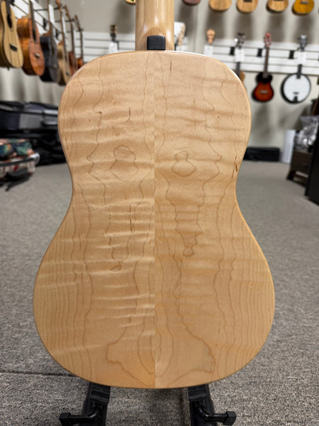 KALA KA-WF-AFM-B Solid Maple Baritone Ukulele w/Case - Waterfall Series
