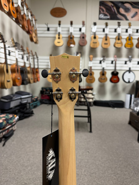 KALA KA-WF-AFM-B Solid Maple Baritone Ukulele w/Case - Waterfall Series