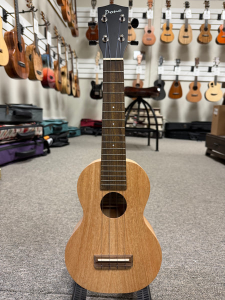 Pono MGS-K Solid Mango Soprano Ukulele - Kalele Series