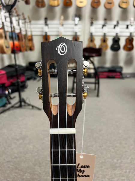 OHANA TK-50ME Solid Cedar/Ebony Tenor Ukulele