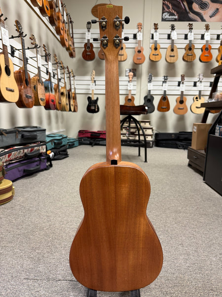 KALA KA-WF-AMHG-B Solid Mahogany Baritone Ukulele w/Case - Waterfall Series