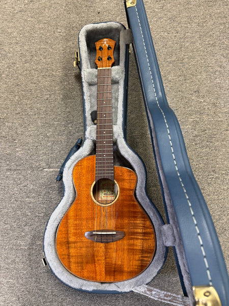 aNueNue UT1K Solid Koa Tenor Ukulele w/Case - Pre Loved