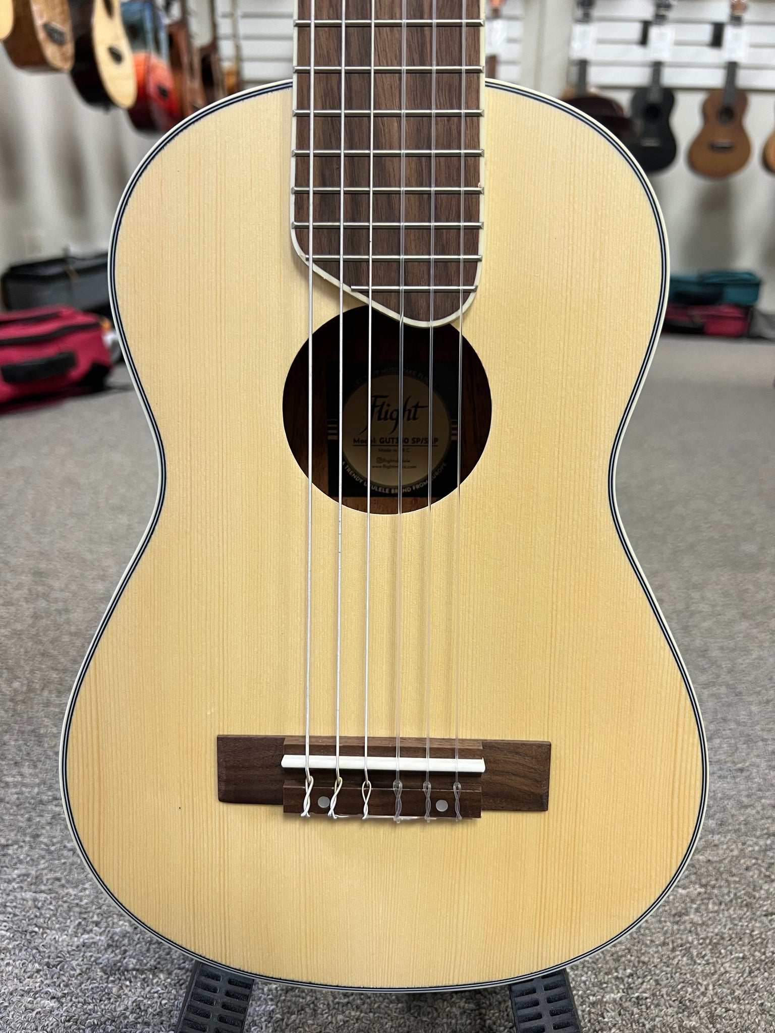 Flight GUT-350 Guitarlele w/Case - Guitalele SP/SAP