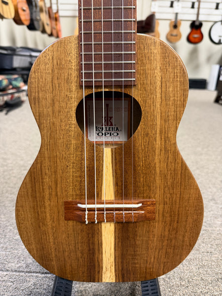 KoAloha KTO-G6 Solid Acacia Opio Guitalele Ukulele w/Case #3 - 6 String Guitarlele