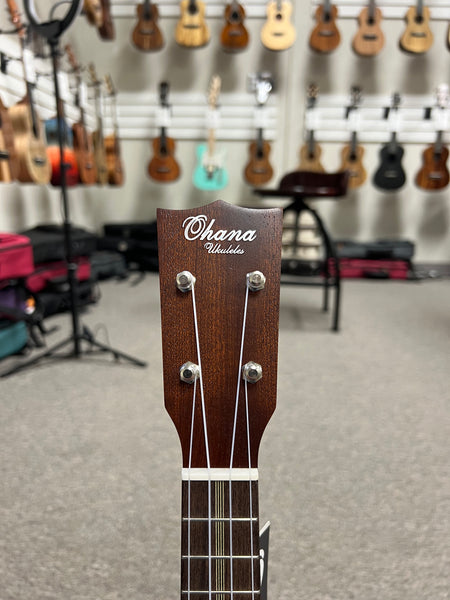 OHANA SK-39 Solid Mahogany Soprano Ukulele