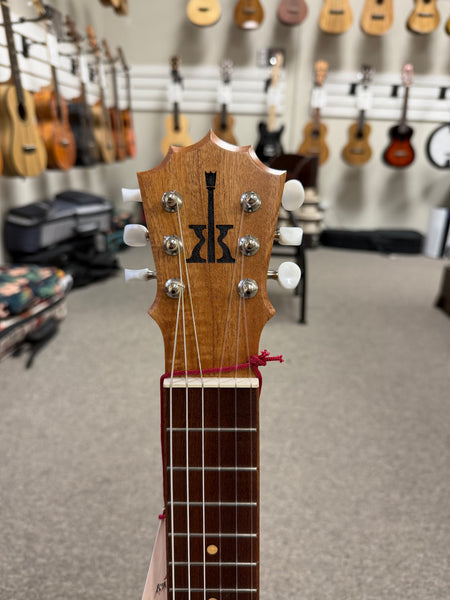 KoAloha KTO-G6 Solid Acacia Opio Guitalele Ukulele w/Case #3 - 6 String Guitarlele