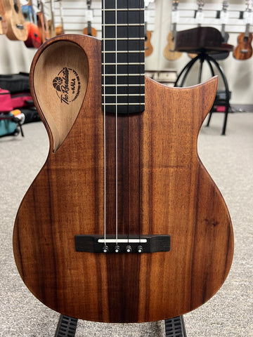 KALA Revelator Koa Electric Baritone Ukulele w/Case - Made In The U.S.A.