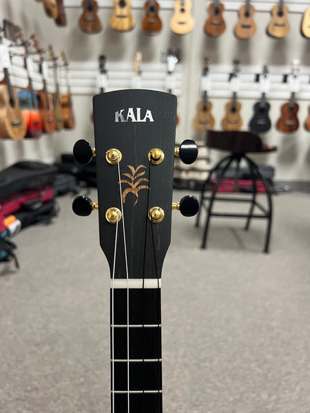 KALA Revelator Koa Electric Baritone Ukulele w/Case - Made In The U.S.A.