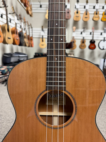 Pono BN4-2 Solid Cedar/Mahogany Large Body Baritone Nui Ukulele w/Case