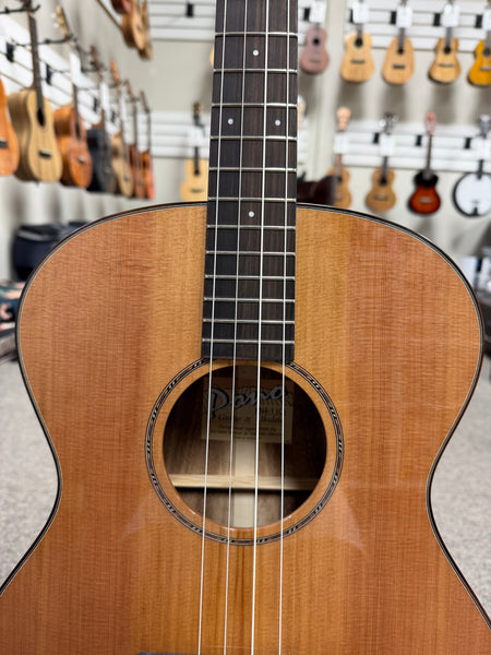 Pono BN4-1 Solid Cedar/Acacia Large Body Baritone Nui Ukulele w/Case