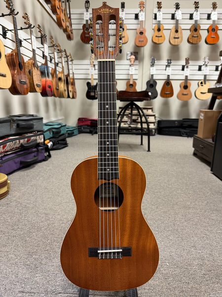 Lanikai MA-G Mahogany 6 String Guitalele w/Case - Guitarlele