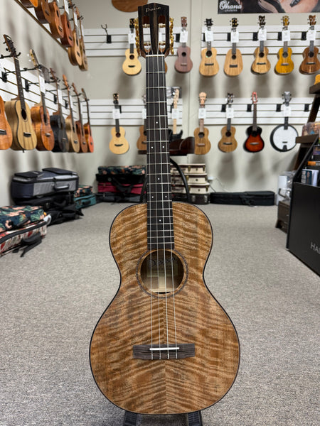 PONO ULN4-3 Nylon String Solid Mango Large Body Baritone Ukulele w/Case