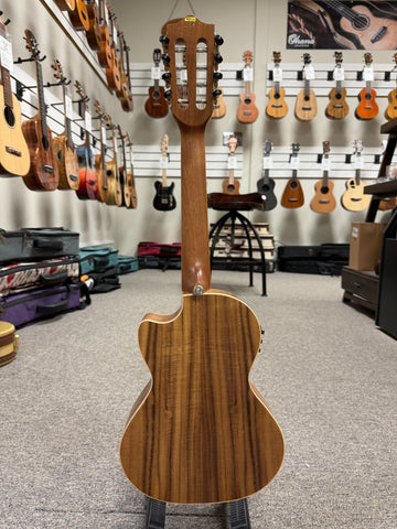 Lanikai ACST-8CET Acacia 8 String Tenor Ukulele w/Case - Solid Top