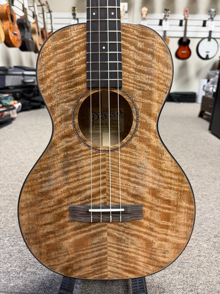 PONO ULN4-3 Nylon String Solid Mango Large Body Baritone Ukulele w/Case