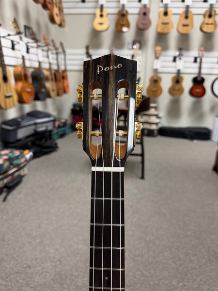 PONO ULN4-3 Nylon String Solid Mango Large Body Baritone Ukulele w/Case