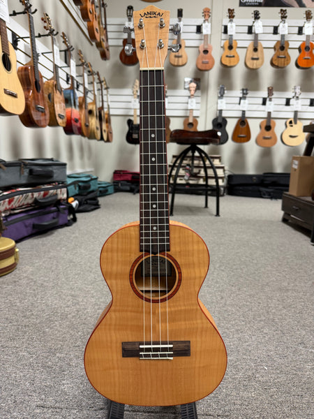 Lanikai FM-T Flamed Maple Tenor Ukulele w/Case