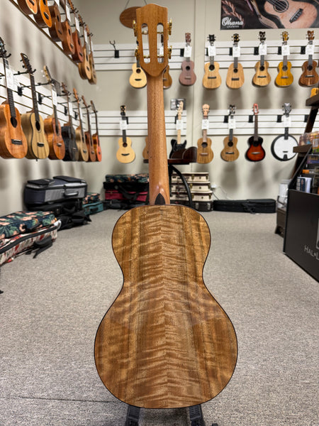 PONO ULN4-3 Nylon String Solid Mango Large Body Baritone Ukulele w/Case