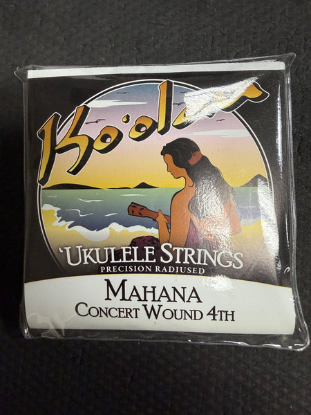 Ko'Olau Mahana Strings for Concert Ukulele - Low G