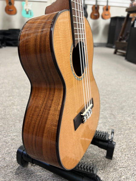 KALA KA-SCAC-T8 Solid Cedar Top Acacia 8 String Tenor Ukulele