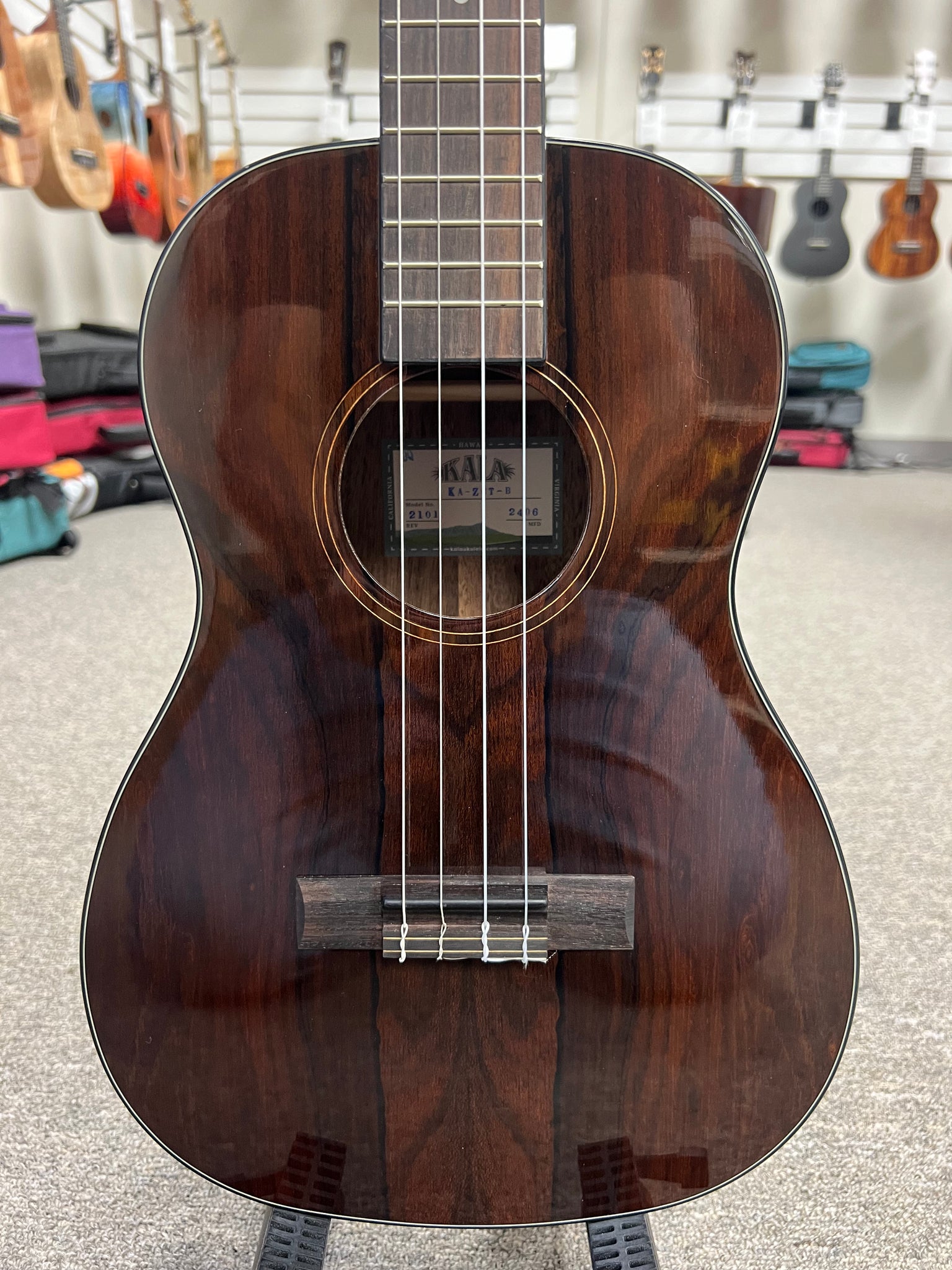 KALA KA-ZCT-B Ziricote Baritone Ukulele