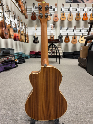 LANIKAI ACST-CET Acacia Electric Tenor Ukulele w/Case - Solid Top