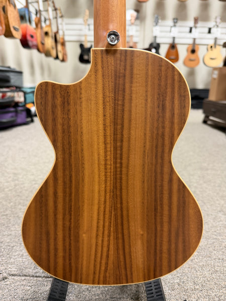 LANIKAI ACST-CET Acacia Electric Tenor Ukulele w/Case - Solid Top - Fishman Pickup