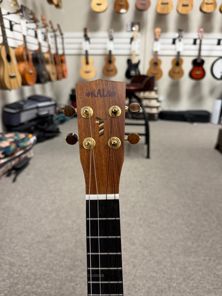 KALA KA-3CD-ACA-T Solid Acacia Three Cord Tenor Ukulele w/Case