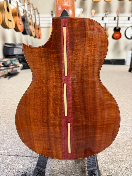 KALA KA-3CD-ACA-T Solid Acacia Three Cord Tenor Ukulele w/Case