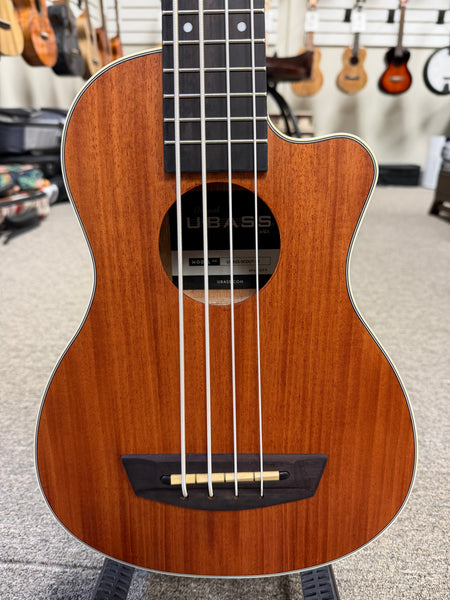 KALA Scout Mahogany U-Bass w/Case - UBASS