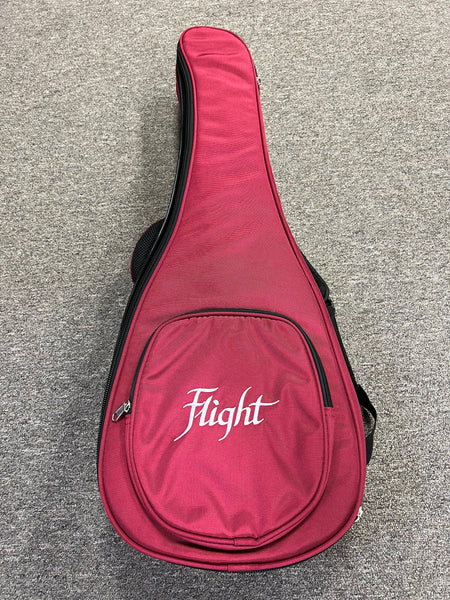 Flight Fireball Solid Mango Electric Baritone Ukulele w/Case #3 - Royal Series