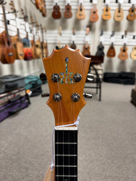 KoAloha KTM-10 Solid Koa Pikake Tenor Ukulele w/Case #1 - Made In Hawaii - Satin Finish