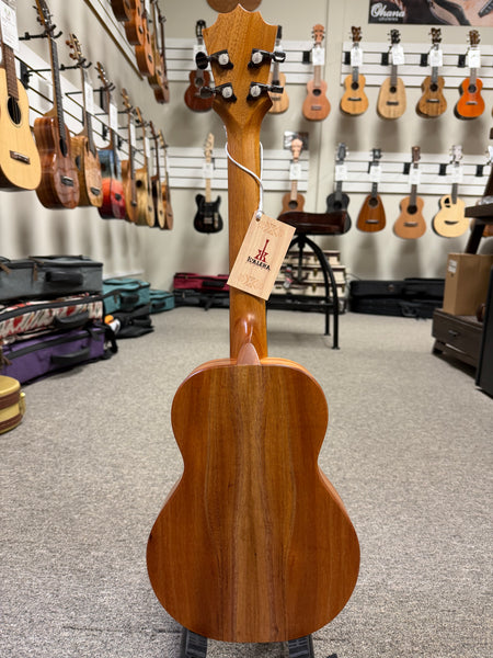 KoAloha KTM-10 Solid Koa Pikake Tenor Ukulele w/Case #1 - Made In Hawaii - Satin Finish