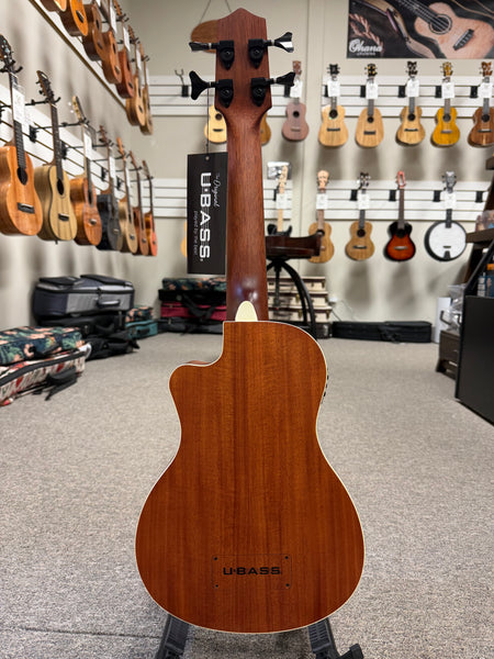 KALA Journeyman Acoustic-Electric U-Bass w/Case - UBASS