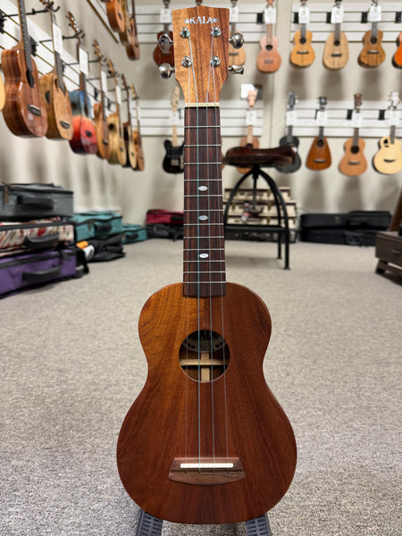 KALA USA Elite Solid Koa Soprano Ukulele w/Case - Pre Loved