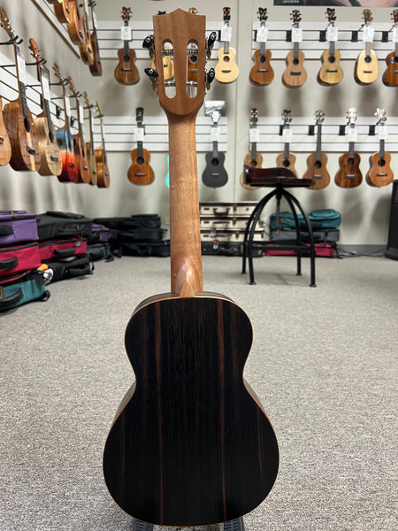 OHANA CK-50ME Concert Ukulele - Solid Cedar/Striped Ebony