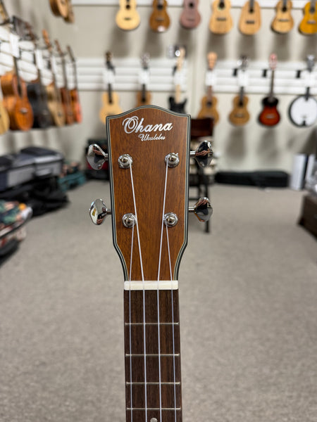 OHANA TK-14E Mahogany Electric Tenor Ukulele