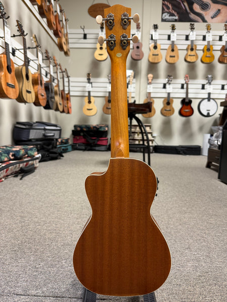 Ohana CK-20CE Solid Mahogany Top Electric Concert Ukulele