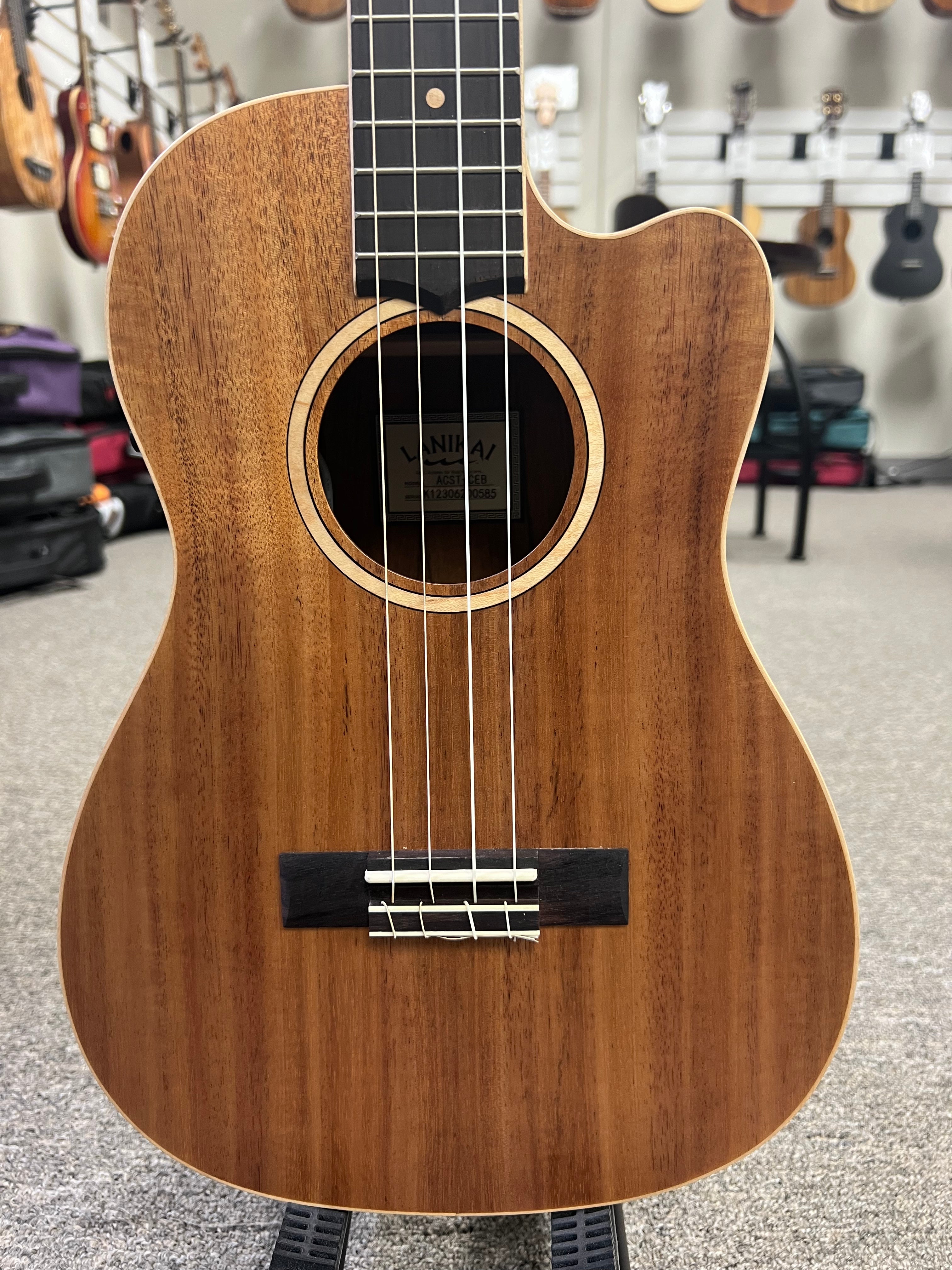 Lanikai baritone deals ukulele acoustic electric